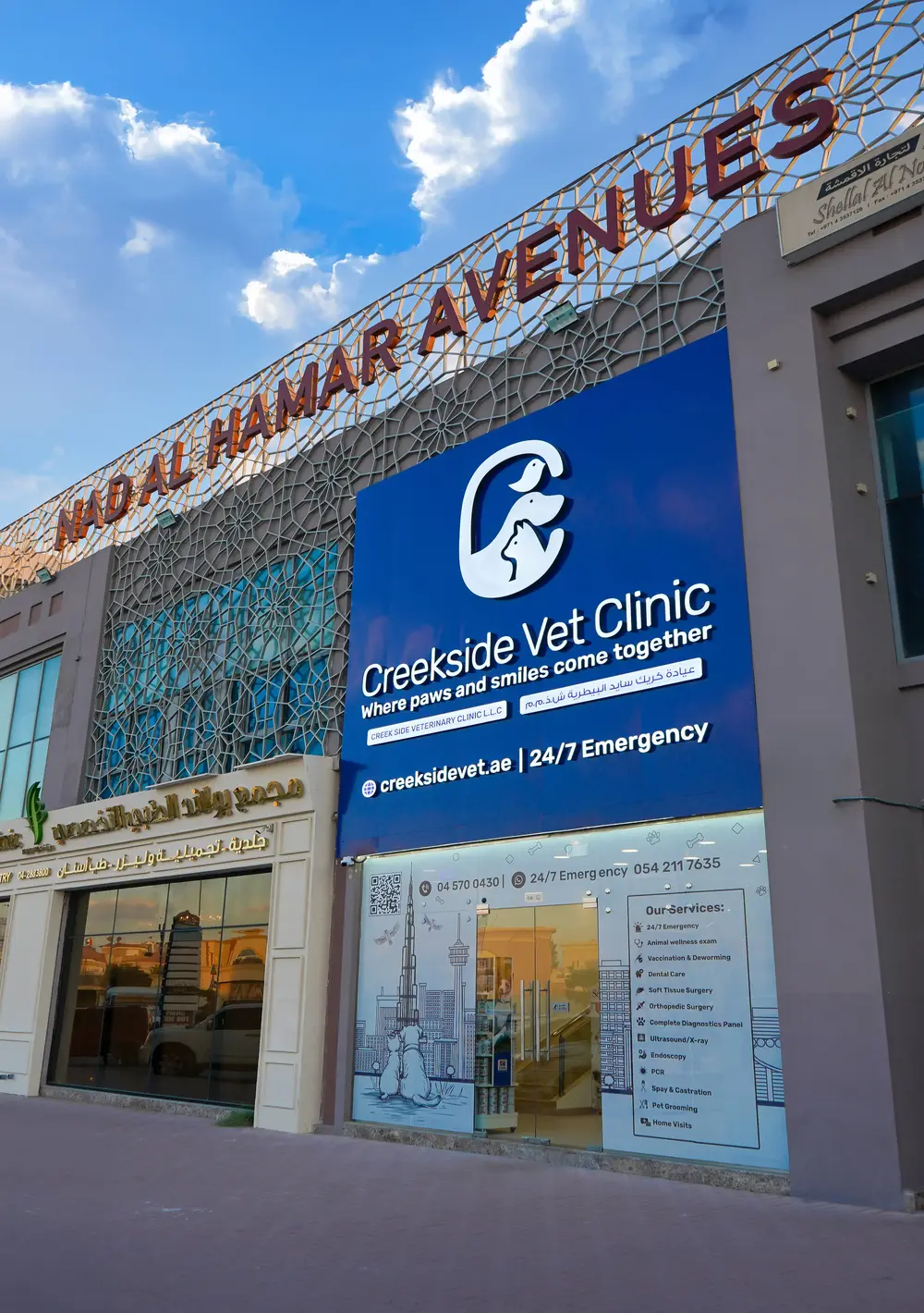 24/7 Pet Clinic Dubai | Creekside Emergency Vet Services
